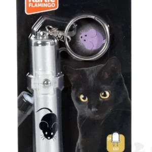 Hračka kočka LED světlo laser motiv MYŠ 8cm KAR Víkendová Akce