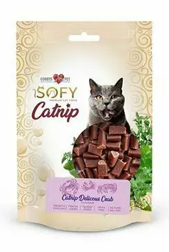 Pochoutka Aiko Cat SOFY Catnip Delicous Crab 50g Finální Výprodej