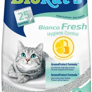 Podestýlka Biokat‘s Bianco Fresh Control 5kg Finální Výprodej