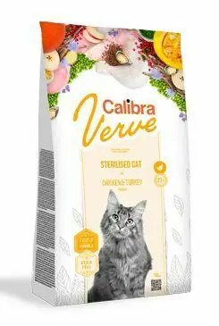 Novinka Calibra Cat Verve GF Sterilised Chicken&Turkey 3,5kg