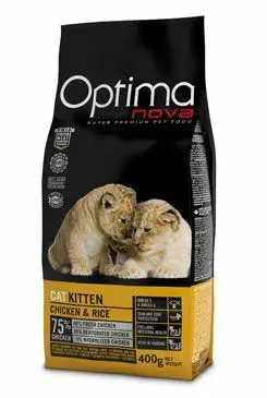 Nová Kolekce Optima Nova Cat Kitten Chicken&Rice 8kg