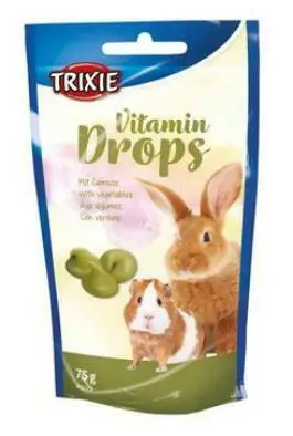 Oblíbený Pochoutka DROPS PEA pro hlodavce 75g TR