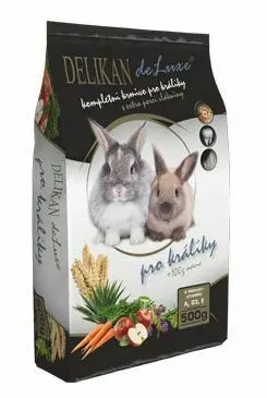 Cenový Hit Delikan Králík De Luxe 500g