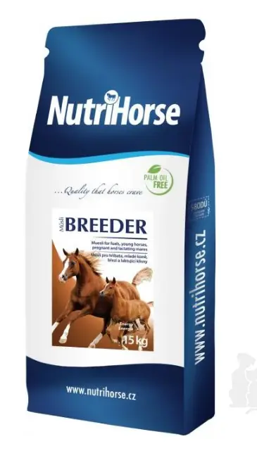 Přímo Od Výrobce Nutri Horse Müsli Breeder pro koně 15kg