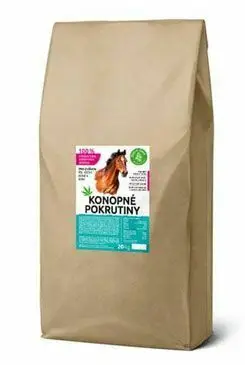 Aktuální Konopné pokrutiny ve formě výlisků/plátků BIO 20kg