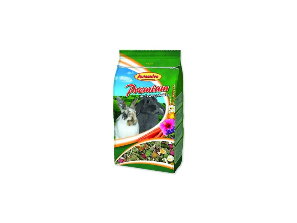 Časově Omezené Krmivo AVICENTRA premium pro králíky 850 g