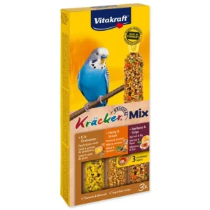 Finální Výprodej Kracker VITAKRAFT sittich honey + egg + fruit 3 ks