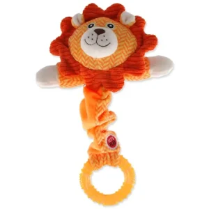 Hračka LET`S PLAY Junior lev oranžový 30 cm Top Prodej