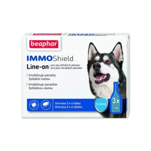 Sleva BEAPHAR Line-on IMMO Shield pro psy M 9ml