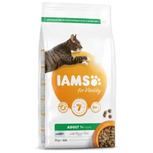 IAMS for Vitality Adult Cat Food with Ocean Fish 2kg Vysoce Kvalitní