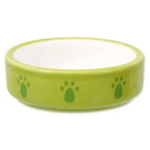 Miska SMALL ANIMALS keramická pro křečky zelená 8,5 cm 0,08l Jen Po Omezenou Doba