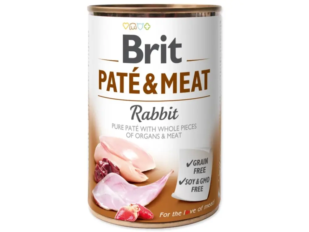 BRIT Paté & Meat Rabbit 400g Nejlepší Volba