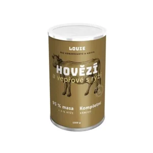 Louie pro psy hovězí a vepřové s rýží Víkendová Akce